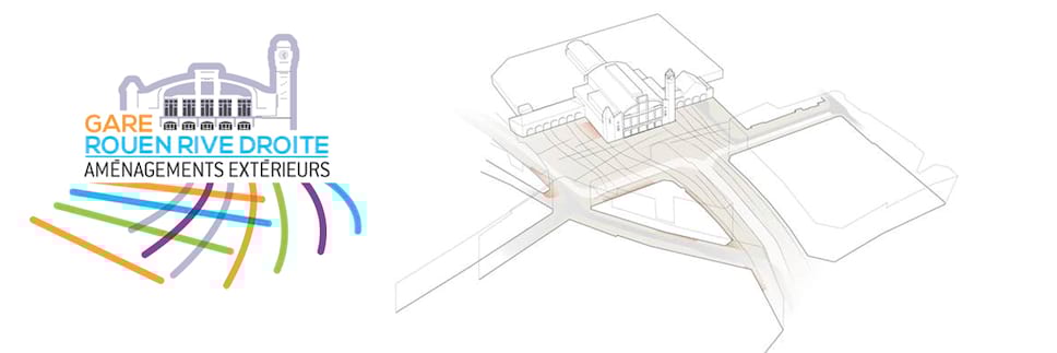 Aménagement des abords de la Gare rive droite