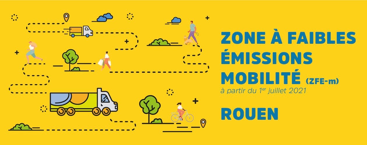 Zone à Faibles Émissions Mobilité | Métropole Rouen Normandie