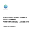 Rapport 2017 sur la situation en matière d’égalité femmes-hommes