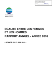 Rapport 2018 sur la situation en matière d’égalité femmes-hommes