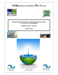 Rapport annuel eau et assainissement - Le Trait 2009 
