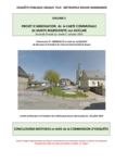 Vol. 5 : Conclusions et avis de la commission d’enquête de l’abrogation de la carte communale de St-Marguerite-sur-Duclair