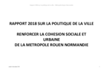 Rapport Politique de la ville Métropole Rouen Normandie 2018