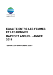 Rapport 2019 sur la situation en matière d’égalité femmes-hommes