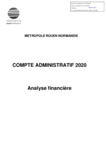 2020 - Analyse financière - Compte administratif 