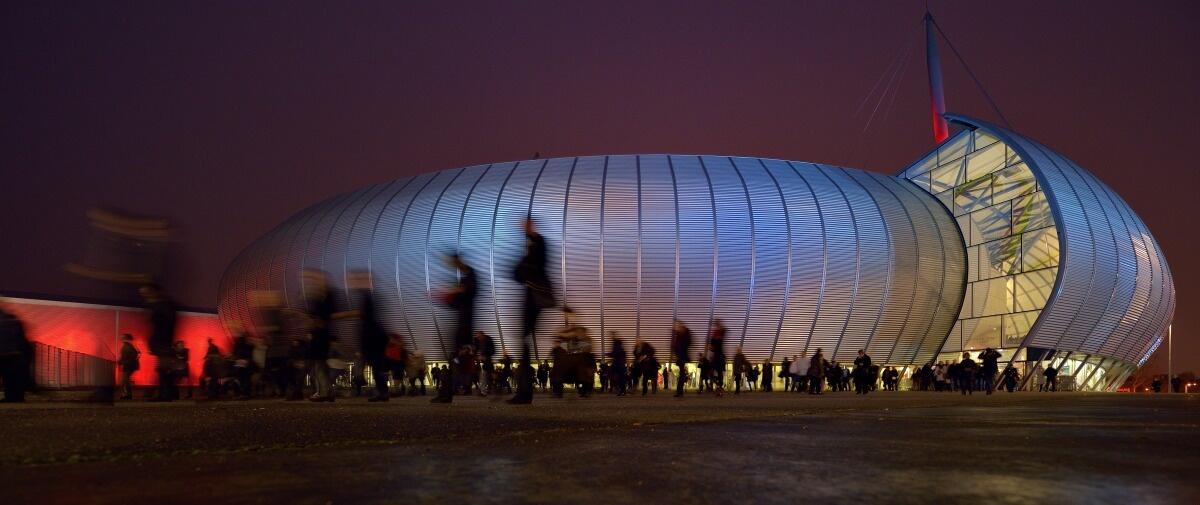 Zénith de Rouen de nuit