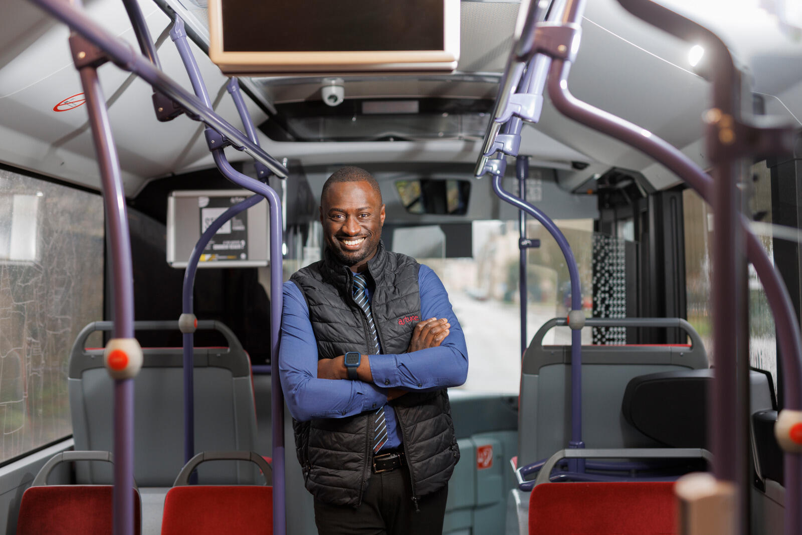 Chauffeur de bus et star sur TikTok Chauffeur de bus et star sur TikTok
