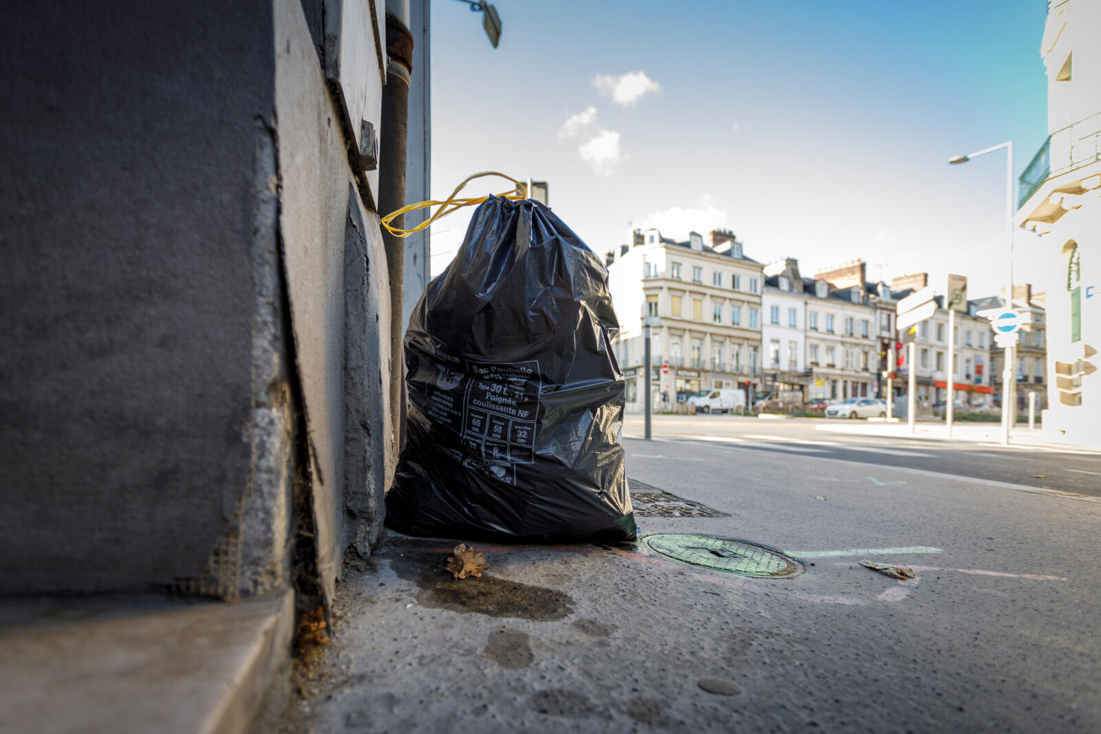 Collecte de déchets perturbée Collecte de déchets perturbée