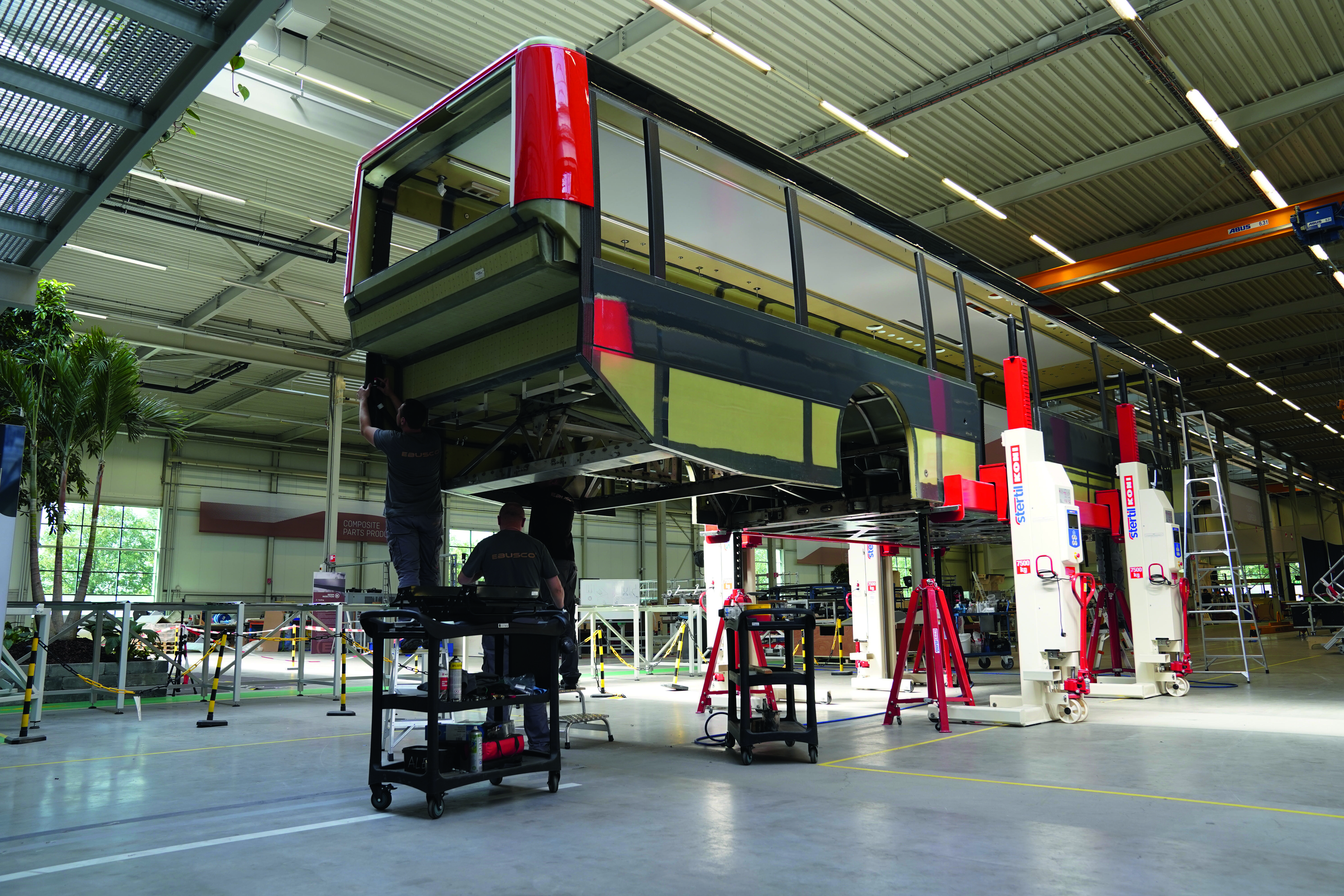 Les bus Ebusco arrivent à Elbeuf