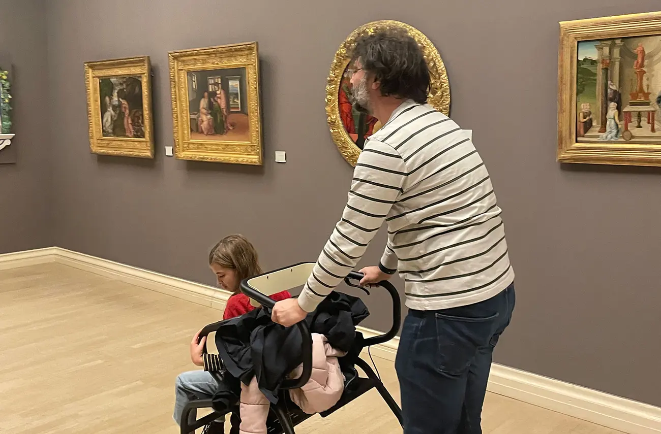 Une pause au musée Une pause au musée