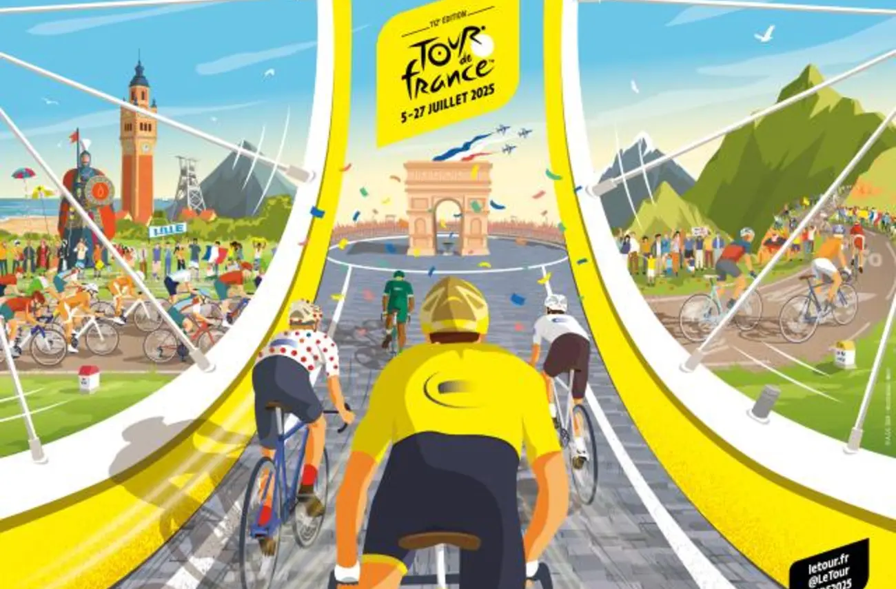 Le Tour de France 2025 fera étape à Rouen ! Le Tour de France 2025 fera étape à Rouen !
