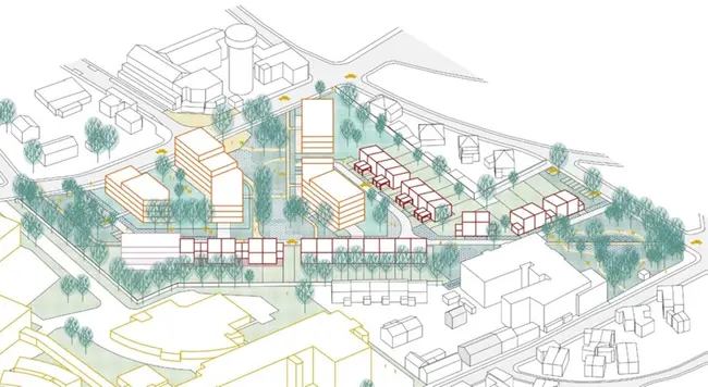 Plan des hauteur des autres construtions APR Canadiens